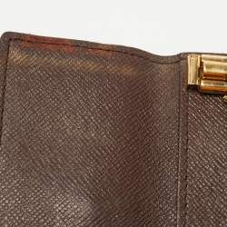 Pre Owned Louis Vuitton Damier Ebene Canvas 4 Key Holder