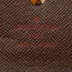 Pre Owned Louis Vuitton Damier Ebene Canvas 4 Key Holder