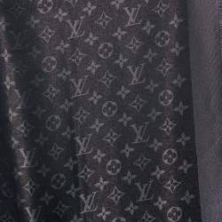 Pre Owned Louis Vuitton Black Monogram Shine Shawl