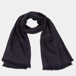 Louis Vuitton Monogram Unisex Cashmere Fringes