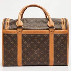 Louis Vuitton Monogram Canvas Dog Carrier 40