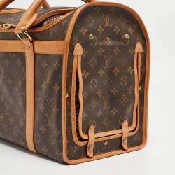 Louis Vuitton Monogram Canvas Dog Carrier 40