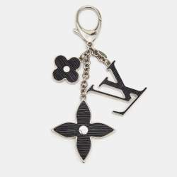 Pre Owned Louis Vuitton Fleur Resin SIlver Tone  Bag Charm
