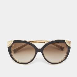 Louis Vuitton Gold Plated/ Grey Gradient Z0098W Millionaire Sunglasses