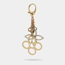Pre Owned Louis Vuitton Tapage Three Tone Metal Bag Charm