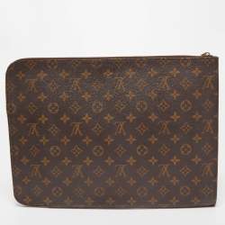 مملوكة مسبقًا Louis Vuitton Monogram Canvas Poche Document Portfolio Case