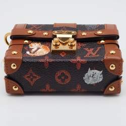 Louis Vuitton x Grace Coddington Catogram Canvas Essential Trunk Keychain 