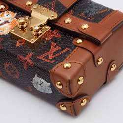 Louis Vuitton x Grace Coddington Catogram Canvas Essential Trunk Keychain 