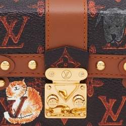 Louis Vuitton x Grace Coddington Catogram Canvas Essential Trunk Keychain 