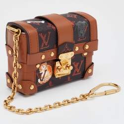 Louis Vuitton x Grace Coddington Catogram Canvas Essential Trunk Keychain 