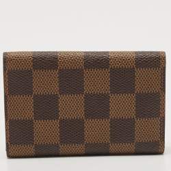 Pre Owned Louis Vuitton Damier Ebene Canvas 4 Key Holder