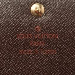 Pre Owned Louis Vuitton Damier Ebene Canvas 4 Key Holder