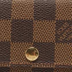 Pre Owned Louis Vuitton Damier Ebene Canvas 4 Key Holder