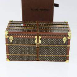 Louis Vuitton Brown Miss France Trunk Paperweight 