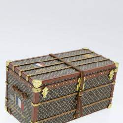 Louis Vuitton Brown Miss France Trunk Paperweight 