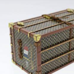 Louis Vuitton Brown Miss France Trunk Paperweight 