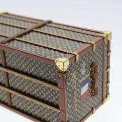 Louis Vuitton Brown Miss France Trunk Paperweight 