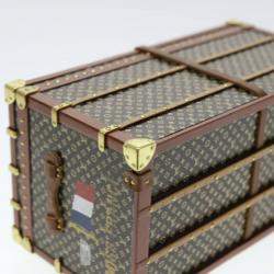 Louis Vuitton Brown Miss France Trunk Paperweight 