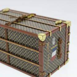 Louis Vuitton Brown Miss France Trunk Paperweight 
