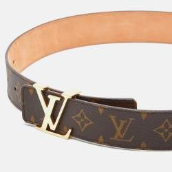 Louis Vuitton Monogram Canvas LV Initiales Belt 85 CM