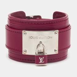 Louis Vuitton Indian Rose EPI Leather Spirit Bracelet