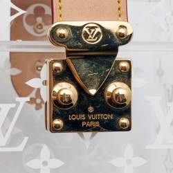 Pre Owned Louis Vuitton Monogram Plexiglass Cube Box Scott
