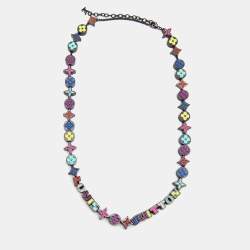 Louis Vuitton Monogram Party Necklace Rainbow for Men
