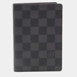 Louis Vuitton Black Epi Leather Passport Holder Wallet - Yoogi's Closet