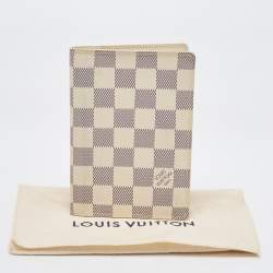 Louis Vuitton Damier Azur Canvas Passport Cover