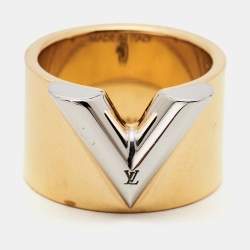 Essential v ring Louis Vuitton Gold size 54 EU in Gold plated