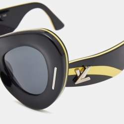 Pre Owned Louis Vuitton Black/Grey Michelle Z0835W Cat-Eye Sunglasses