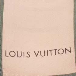 Louis Vuitton Pink Trunks Printed Silk Bandeau