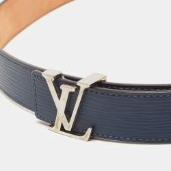 Louis Vuitton Rubis Epi Leather LV Initiales Belt 80 CM Louis