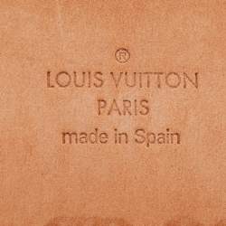 Pre Owned Louis Vuitton Monogram Canvas Ceinture 1904 Buckle Belt 95CM