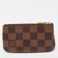 Pre Owned Louis Vuitton Damier Ebene Canvas Key Pouch