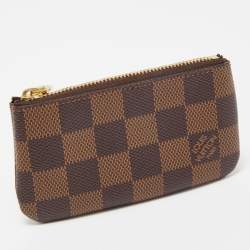 Pre Owned Louis Vuitton Damier Ebene Canvas Key Pouch