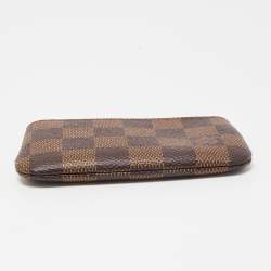 Pre Owned Louis Vuitton Damier Ebene Canvas Key Pouch