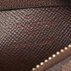 Pre Owned Louis Vuitton Damier Ebene Canvas Key Pouch