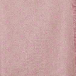 Louis Vuitton Pink Monogram Wool & Silk Shawl