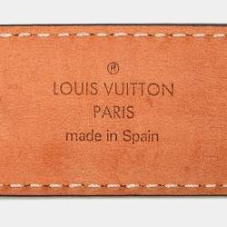 Louis Vuitton Monogram Canvas LV Frame Belt 85CM