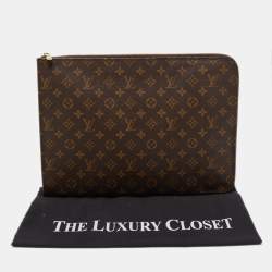 Louis Vuitton Monogram Canvas Poche Document Portfolio Case