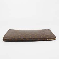 Louis Vuitton Monogram Canvas Poche Document Portfolio Case