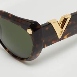 Louis Vuitton Brown Tortoise My Fair Lady Cat Eye Sunglasses