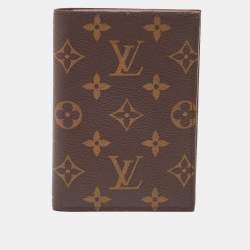 Pre Owned Louis Vuitton Monogram Canvas Passport Cover