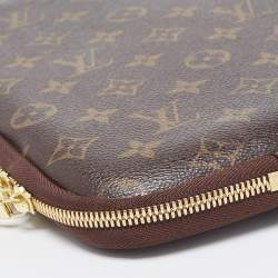 Pre Owned Louis Vuitton Monogram Canvas Laptop Sleeve