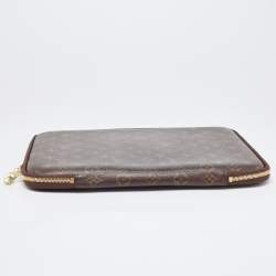 Pre Owned Louis Vuitton Monogram Canvas Laptop Sleeve