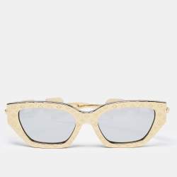 Louis Vuitton Gold/Blue & Pink Gradient Z2371W Cat-Eye Sunglasses Louis  Vuitton