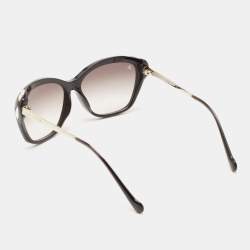 Louis Vuitton Black Gradient Z0760E Crystals Square Sunglasses