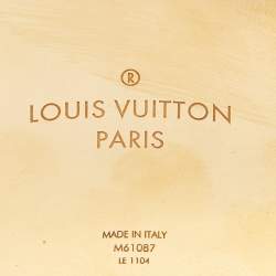 Louis Vuitton Gold Tone & Silver Tone Essential V Cuff Bracelet