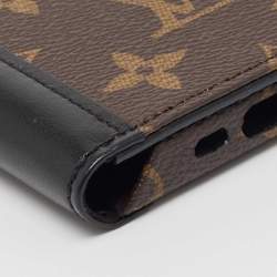 Pre Owned Louis Vuitton Monogram Canvas iPhone 14 Pro Folio Case